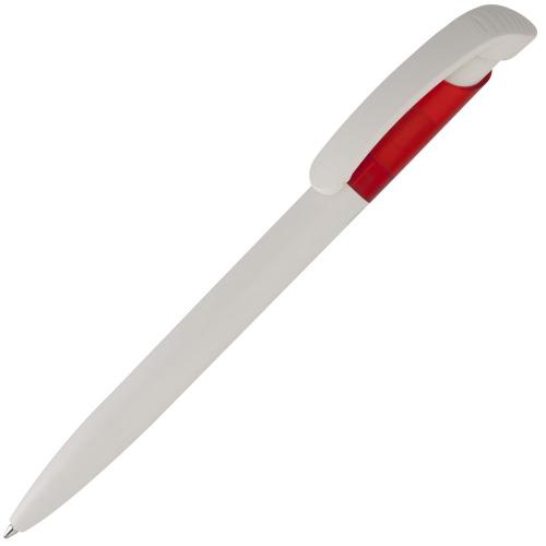 Ручка шариковая Bio-Pen, белая с красным