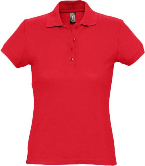 Рубашка поло женская Passion 170 красная, размер XXL