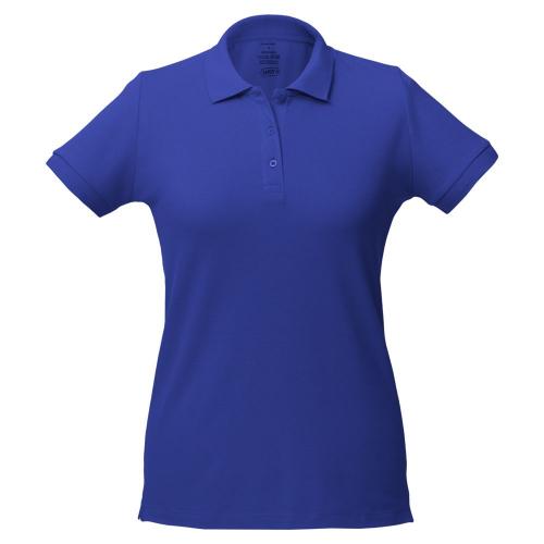 Рубашка поло женская Virma lady, ярко-синяя, размер L