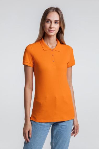 Рубашка поло женская Virma lady, оранжевая, размер M