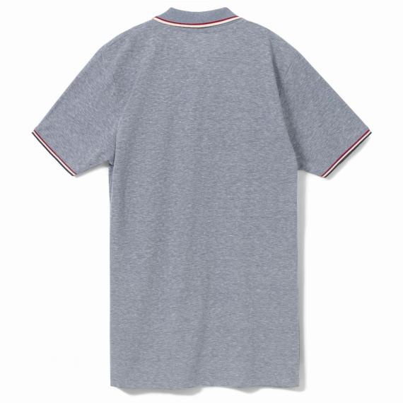 Рубашка поло мужская Paname Men голубой меланж, размер XL