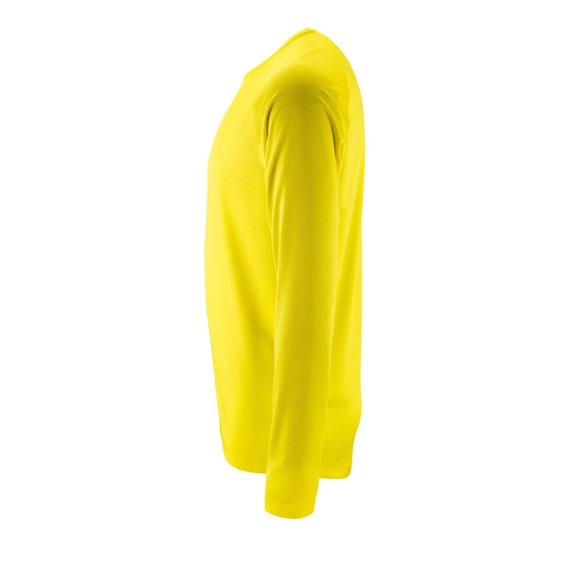 Футболка с длинным рукавом Sporty LSL Men желтый неон, размер L