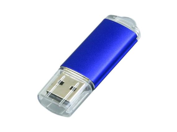 USB 2.0- флешка на 8 Гб с прозрачным колпачком