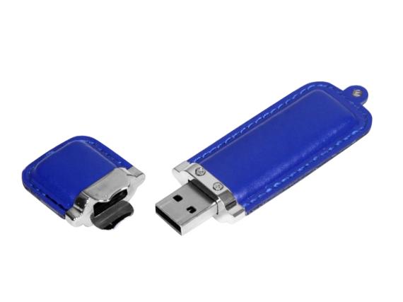 USB 2.0- флешка на 64 Гб классической прямоугольной формы