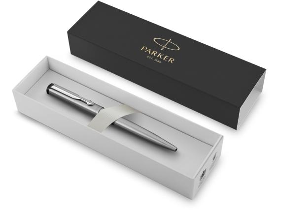 Ручка шариковая Parker «Vector Standard T01 Stainless Steel CT»