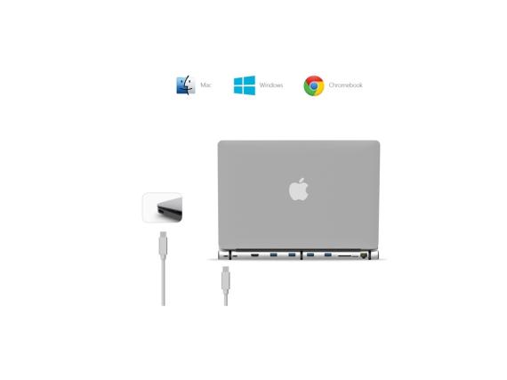 Разветвитель для компьютера «Type-C Dock» 