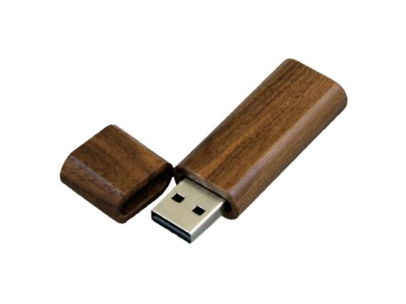 USB 3.0- флешка на 32 Гб эргономичной прямоугольной формы с округленными краями
