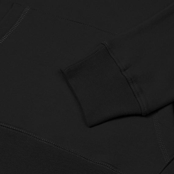 Толстовка с капюшоном унисекс Hoodie, черная, размер XL