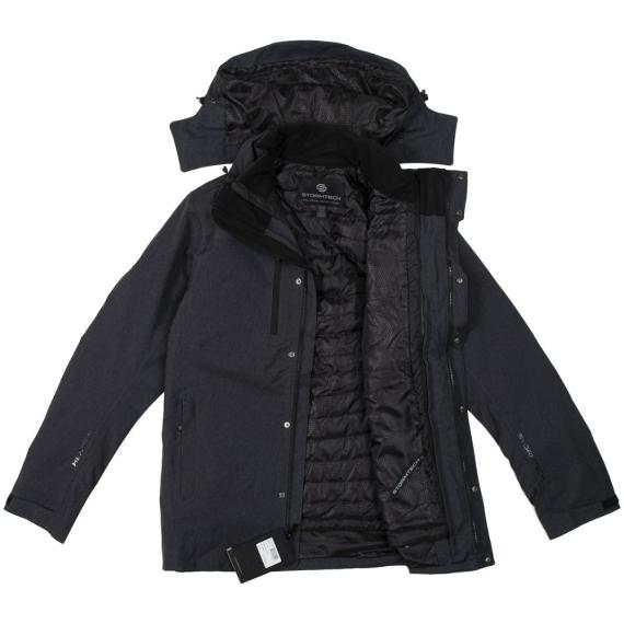 Куртка-трансформер мужская Avalanche темно-серая, размер 5XL