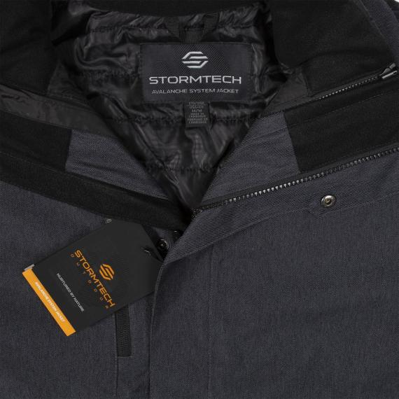 Куртка-трансформер мужская Avalanche темно-серая, размер 5XL
