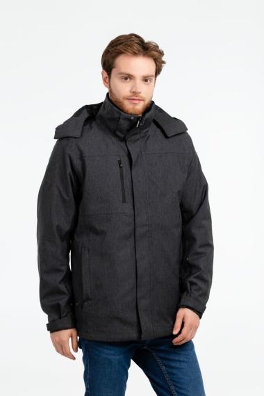 Куртка-трансформер мужская Avalanche темно-серая, размер XXL