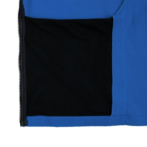 Куртка флисовая унисекс Manakin, ярко-синяя, размер M/L