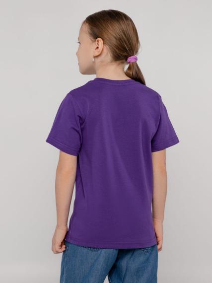Футболка детская T-Bolka Kids, фиолетовая, 8 лет