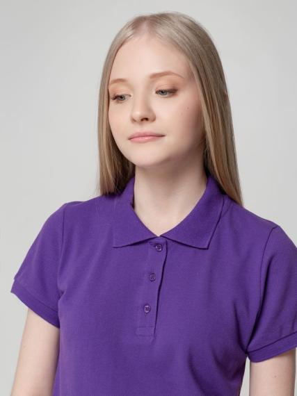 Рубашка поло женская Virma lady, фиолетовая, размер M