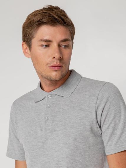 Рубашка поло мужская Virma light, серый меланж, размер XXL