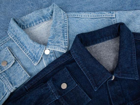 Куртка джинсовая O2, темно-синяя, размер XL/XXL