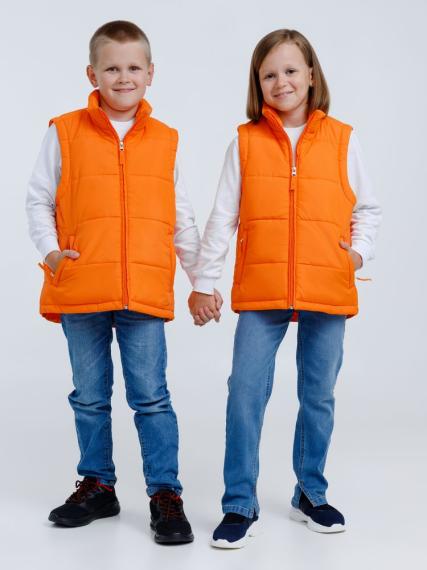 Жилет детский Kama Kids, оранжевый, 8 лет