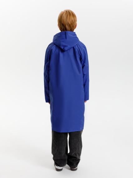 Дождевик детский RainDrop Kids, ярко-синий, 8 лет (рост 118-128)