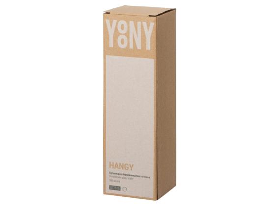 Бутылка из боросиликатного стекла «Hangy», 550 мл