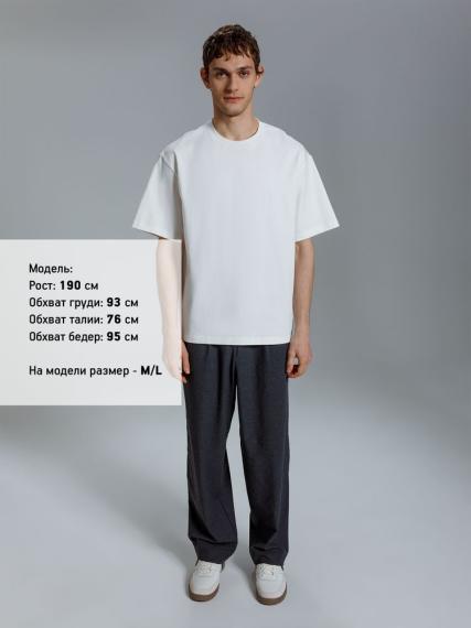 Футболка оверсайз Kangas, белая, M/L