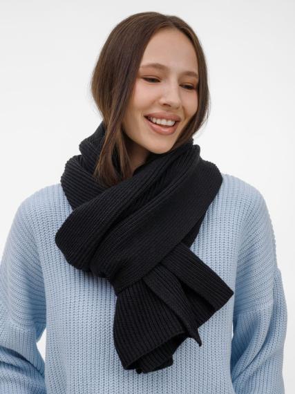 Шарф Nobilis Mono, черный