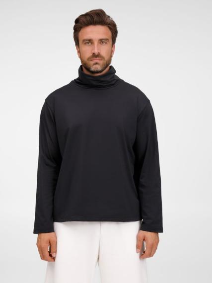 Лонгслив из бифлекса Morfiss, черный, размер XL/XXL
