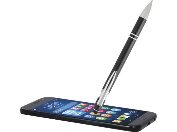 Ручка шариковая с серебристой отделкой «Kish»