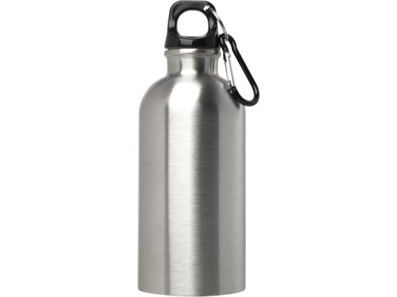 Одностенная бутылка для воды с карабином «Oregon», 400 мл