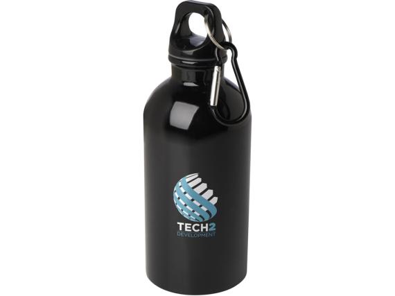 Одностенная бутылка для воды с карабином «Oregon», 400 мл