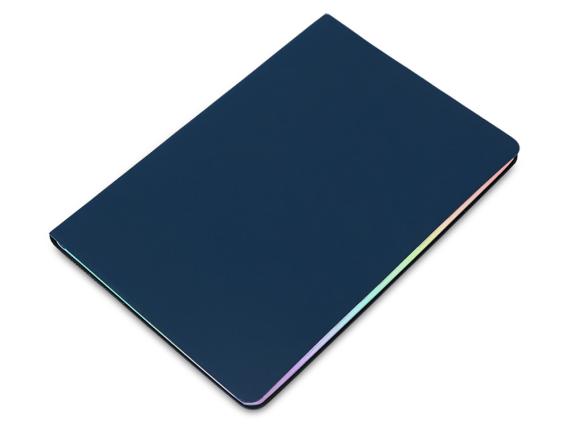 Блокнот А5 в гибкой обложке «Fellini» с голографическим срезом