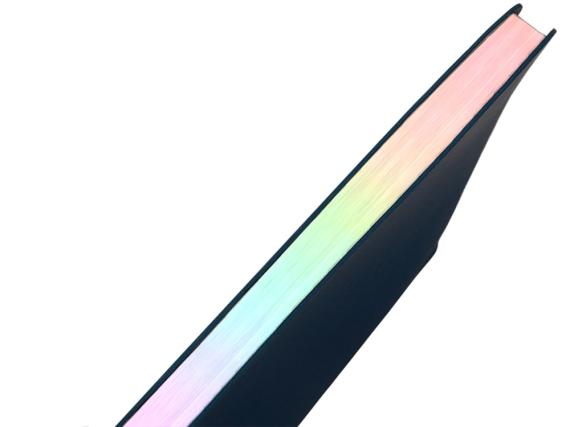 Блокнот А5 в гибкой обложке «Fellini» с голографическим срезом