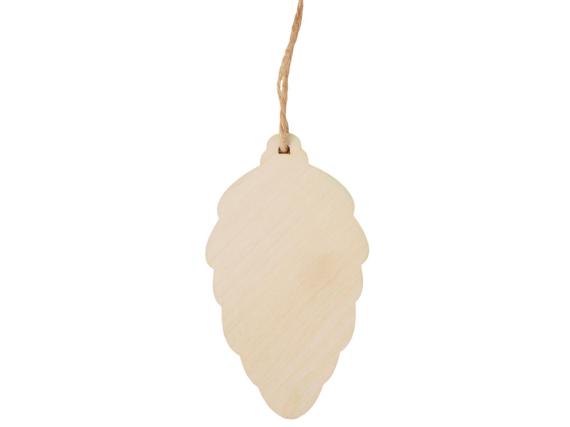 Деревянная подвеска на елку «Cedar»