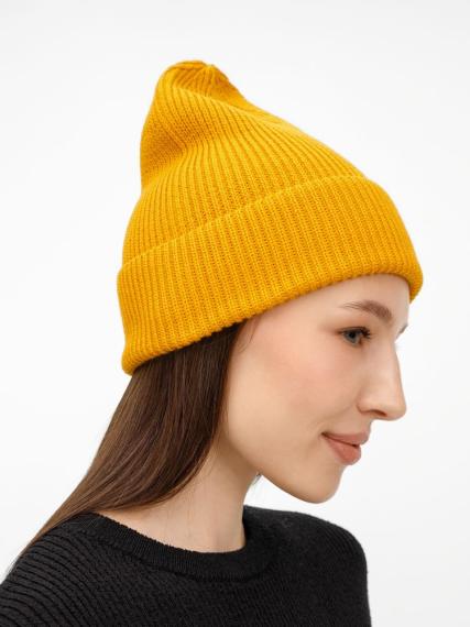 Шапка Nobilis Mono, желтая (медовая)
