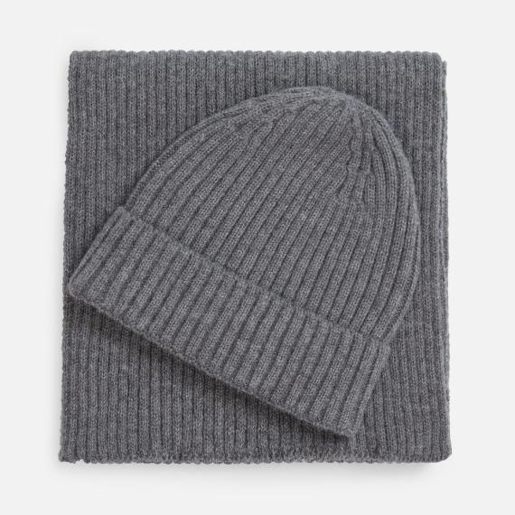 Шапка Laconi, темно-серый меланж