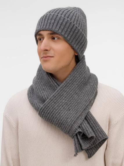 Шапка Laconi, темно-серый меланж