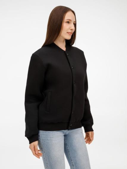 Бомбер унисекс AtmosWear, черный, размер M