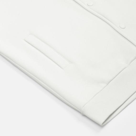 Бомбер унисекс AtmosWear, молочно-белый, размер S