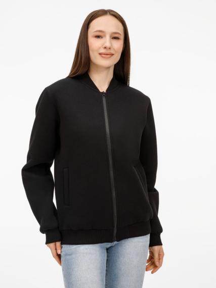 Бомбер унисекс Estado, черный, размер M