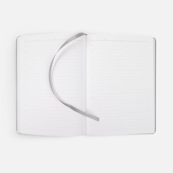 Ежедневник Tact, недатированный, серый