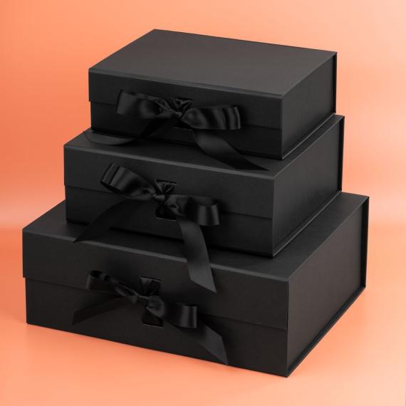 Коробка складная Rusetti, S, черная