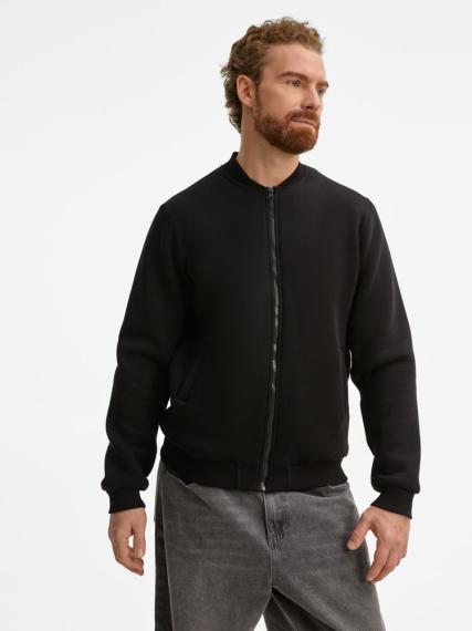 Бомбер унисекс Estado, черный, размер M