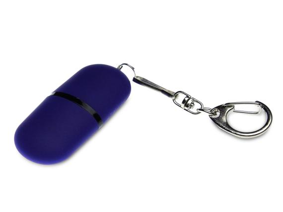 USB 2.0- флешка «Goutte Soft-touch» на 32 Гб каплевидной формы