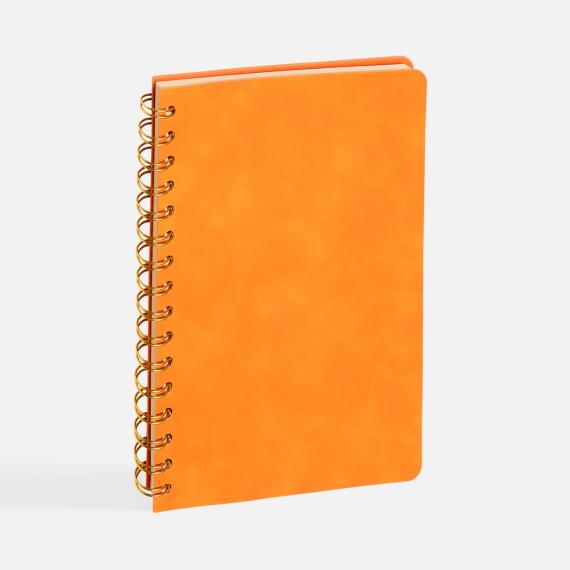 Ежедневник Spiral, недатированный, оранжевый