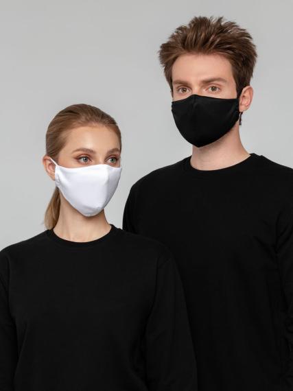 Маска для лица, черная