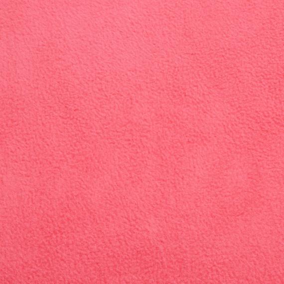 Флисовый плед Warm&Peace, розовый (коралловый)