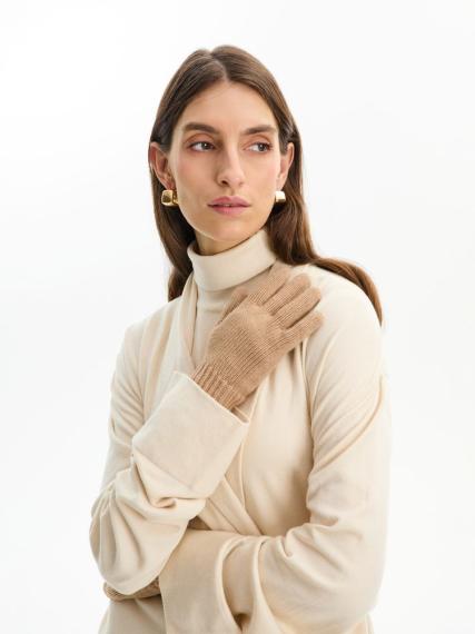 Перчатки Alpine, бежевые, размер S/M