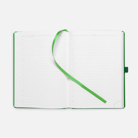 Ежедневник Favor Metal, недатированный, ярко-зеленый