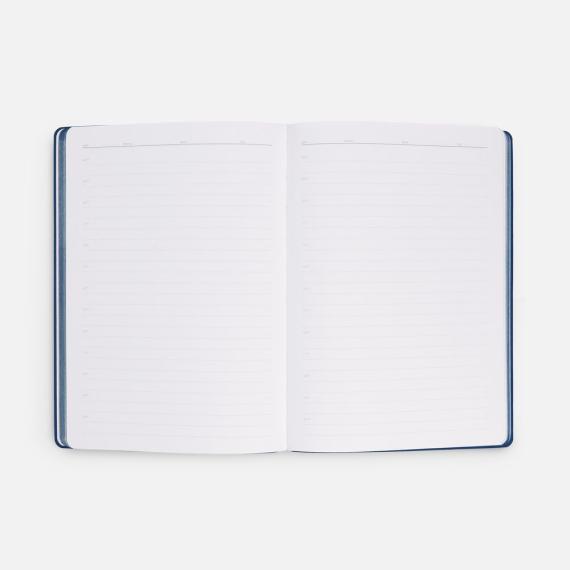 Ежедневник Flexpen Shall, недатированный, синий