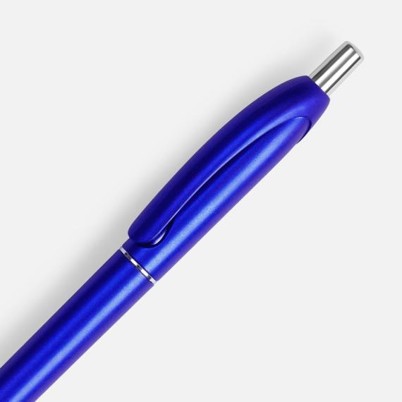 Ручка шариковая Bright Spark, синий металлик