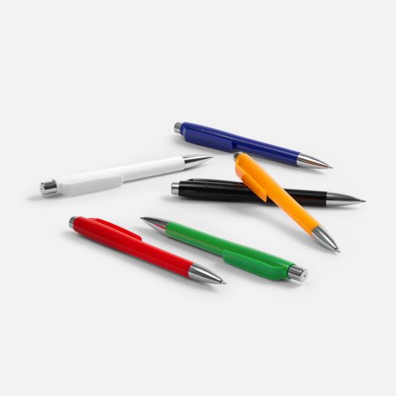 Ручка шариковая Klippa, зеленая